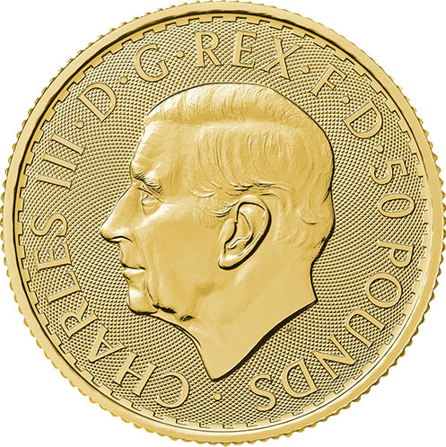 2023 1/2 Oz British Gold Britannia Coin