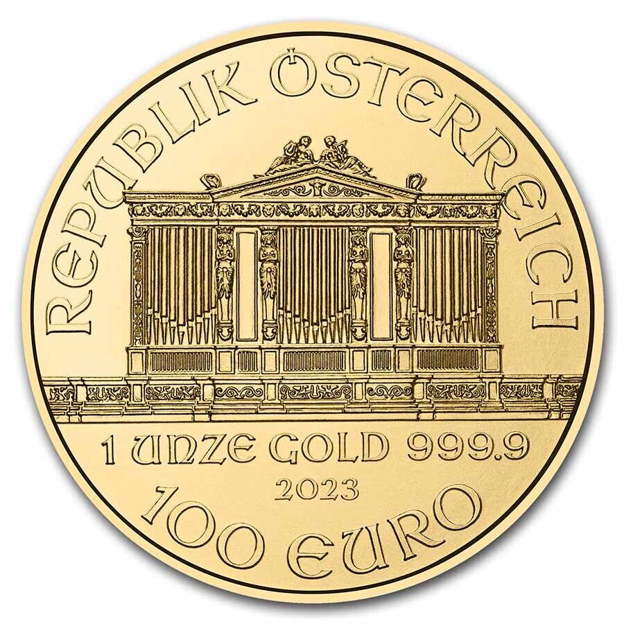 2023 1 Oz Austrian Gold Philharmonic Coin