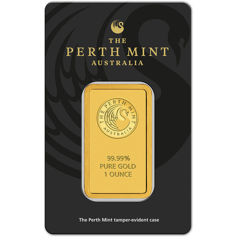 1 Oz Gold Perth Mint Bars