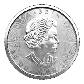 2023 1 Oz Platinum Maple Leaf Coin