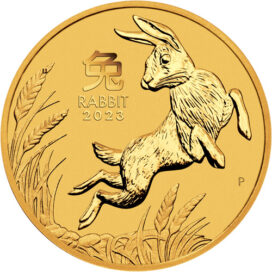 Australian Gold Lunar Rabbit Coin