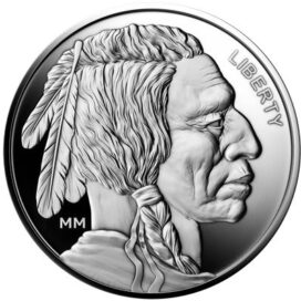 1 Oz Mason Mint Silver Buffalo Round
