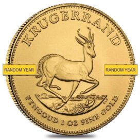 African Gold Krugerrand Coin