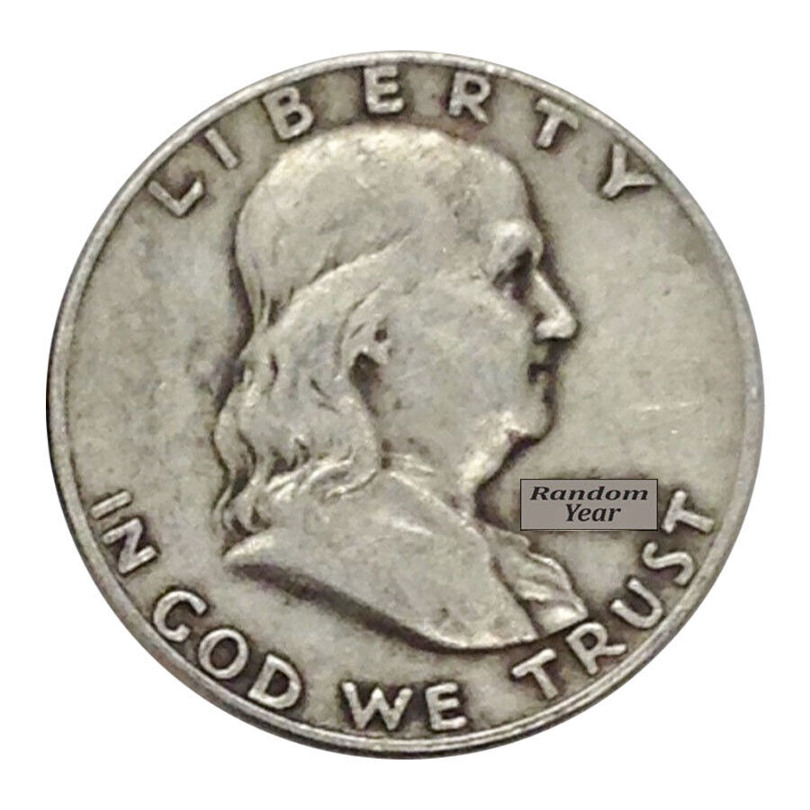 90% Silver Franklin Half Dollars |