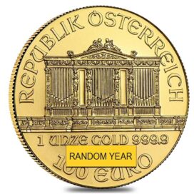1 Oz Austrian Gold Philharmonic Coin