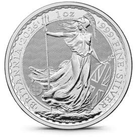 2026 1 oz British Silver Britannia Coin (BU)