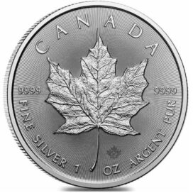 2026 1 oz Canadian Silver Maple Leaf Coin (BU)